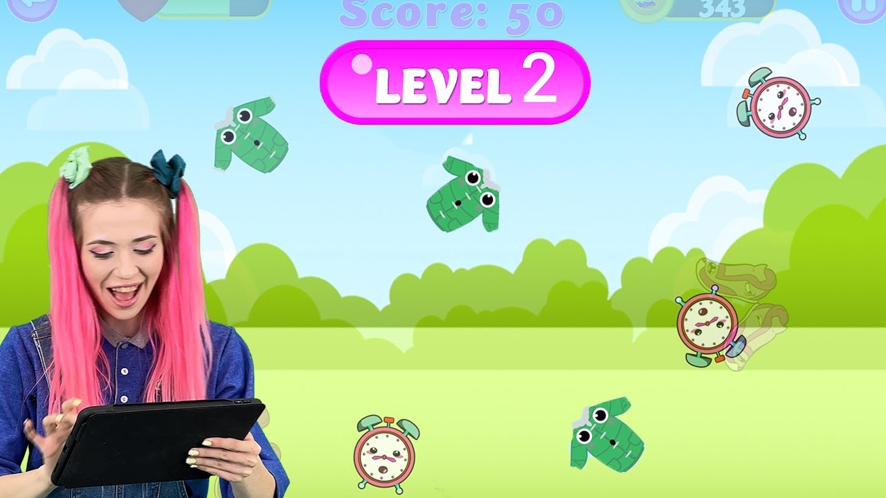 Auntie Amy Plays Morning Routine Children Game on the TC App