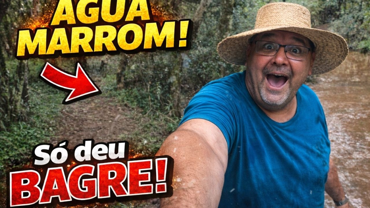 ÁGUA SUJA é o SEGREDO? Olha o que aconteceu no Rio Cotia!
