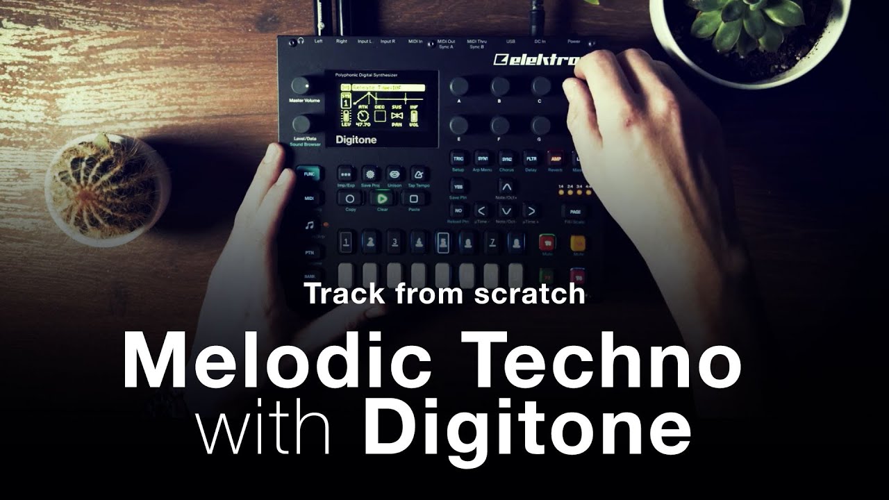Melodic Techno with Digitone Tutorial