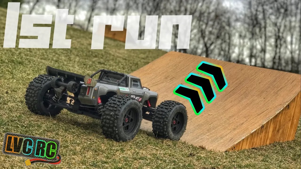 1ST RUN With the ARRMA OUTCAST!