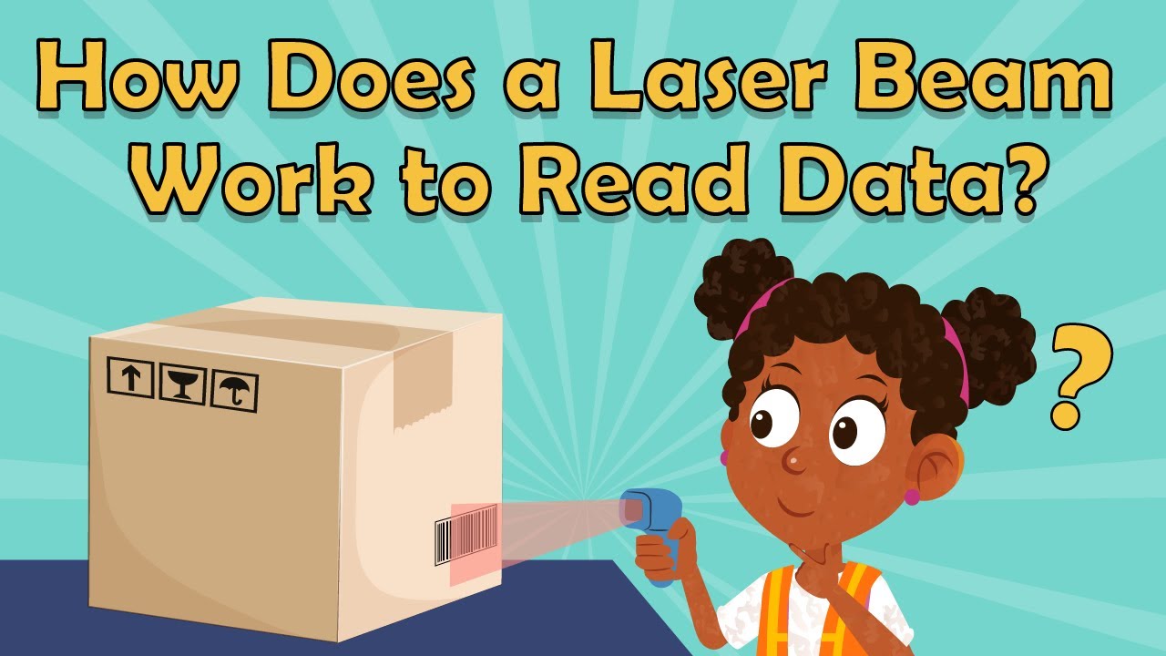 How Does a Laser Beam Work to Read Data? | Laser Facts for Kids | Technology Facts for Kids