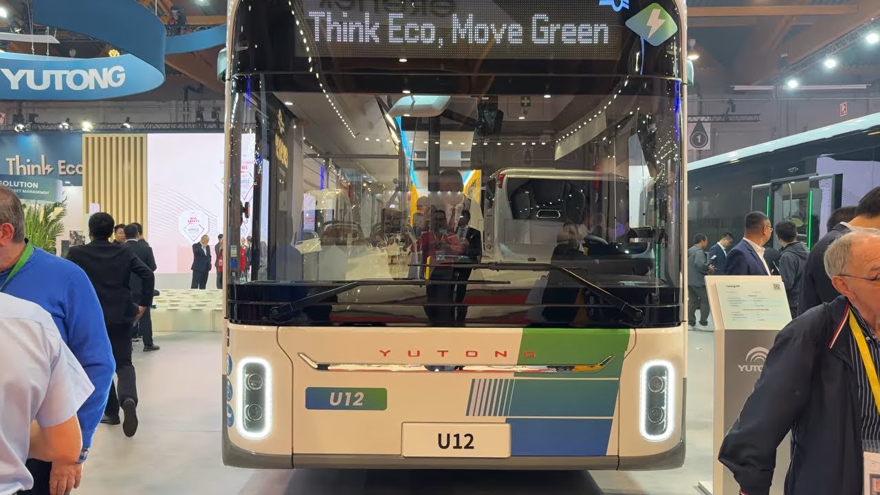 Yutong U12 (2026) Walkaround – Busworld Europe 2025 Брюссель