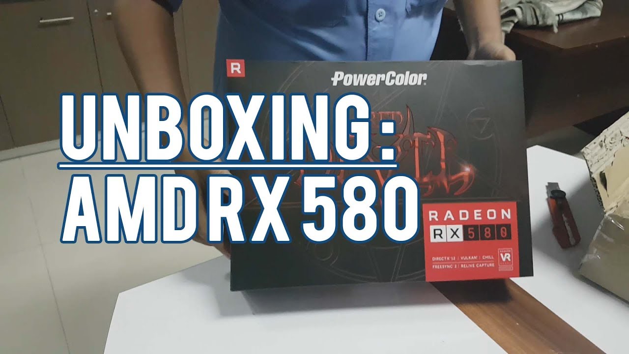 Unboxing Powercolor RX580 Red Devil 8GB