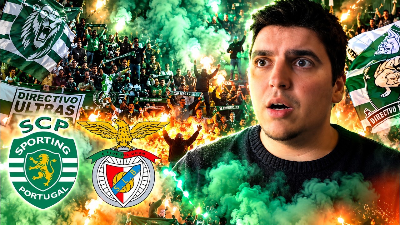 O MAIOR DERBY DE PORTUGAL PEGOU FOGO | SPORTING x BENFICA