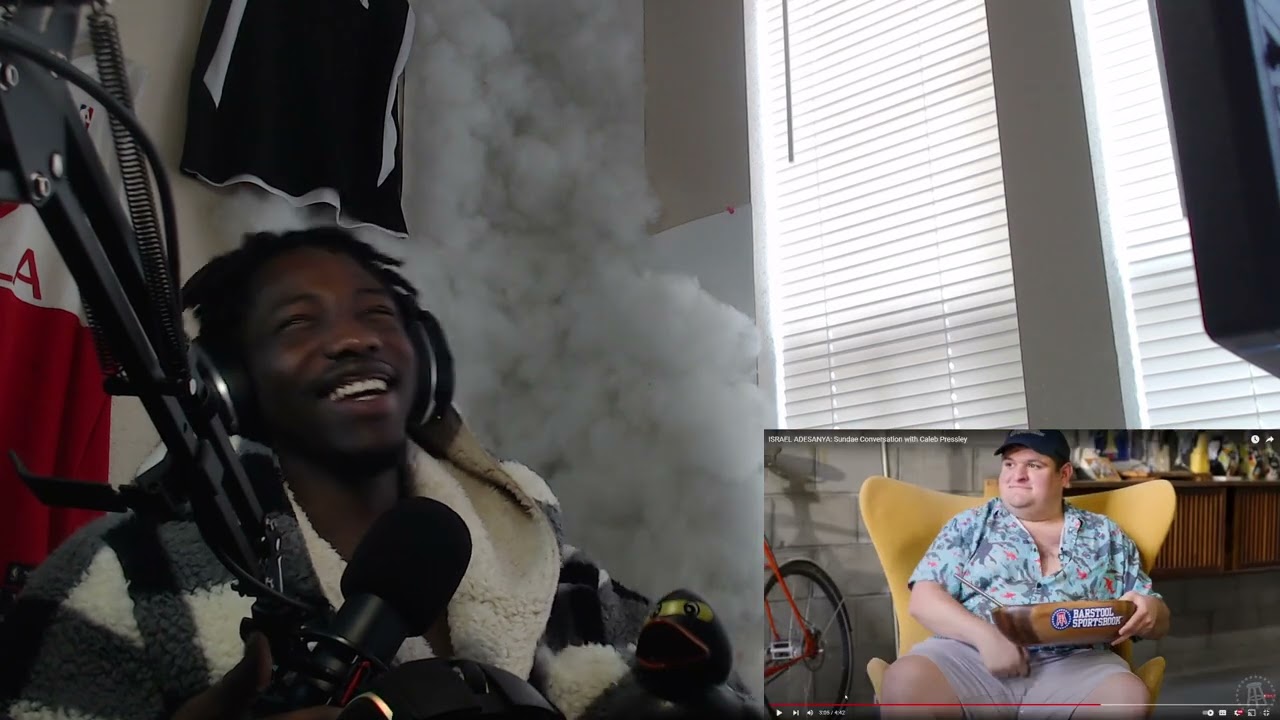 ISRAEL ADESANYA: Sundae Conversation with Caleb Pressley | GODSQUAD REACTION