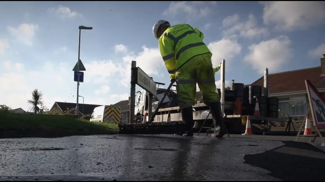 KCC Highways: Footway resurfacing
