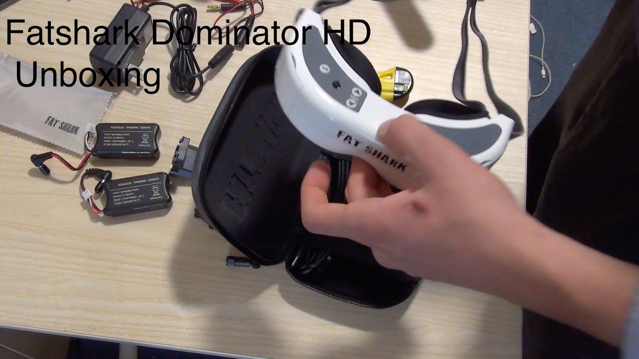 Fatshark Dominator HD Unboxing