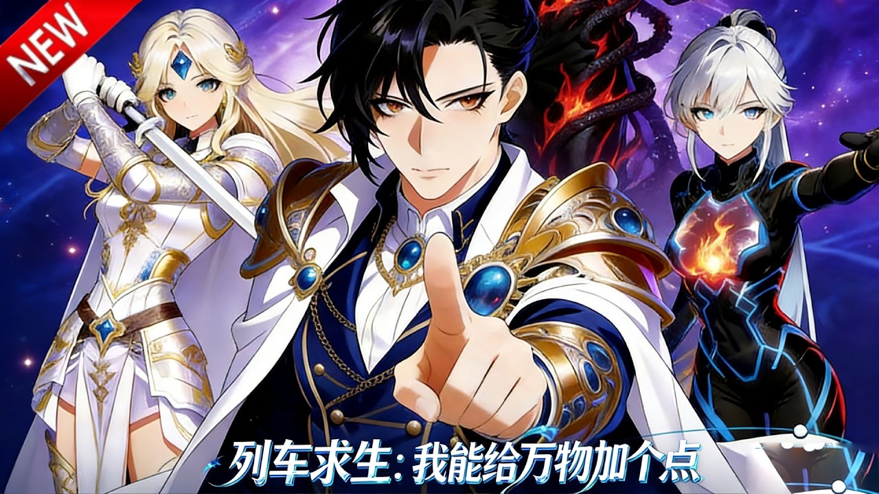 💥【新番上线】苏云舟意外卷入诸天列车求生，觉醒“万物加点”神技，一路垄断资源、改写规则！《列车求生：我能给万物加个点》全集 Multi SUB #热血 #漫剧 #动漫魔女
