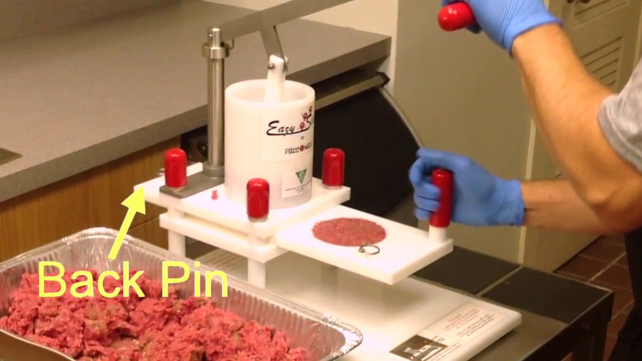 Eazy Slider Commercial Patty Forming and Portioning Machine