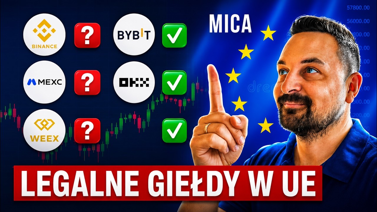 Giełdy kryptowalut zgodne z MiCA &mdash; gdzie legalnie handlować w UE?