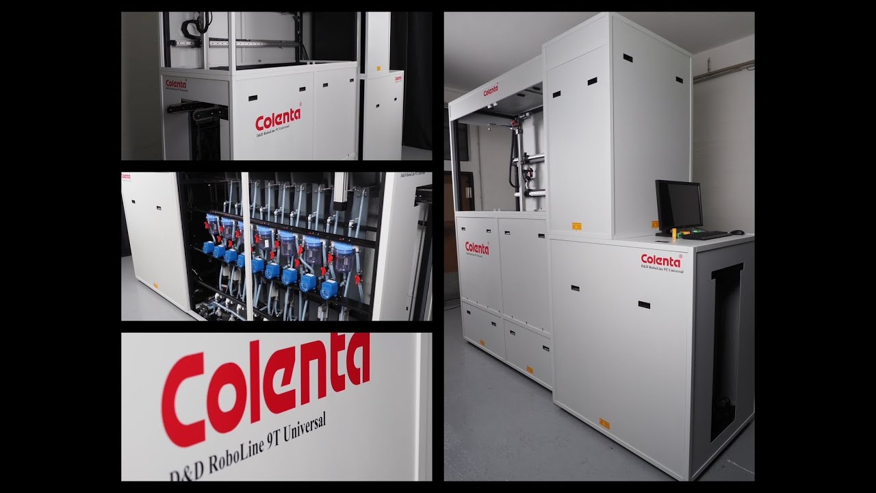 Colenta Dip&Dunk RoboLine 9Tank Universal Film Processor