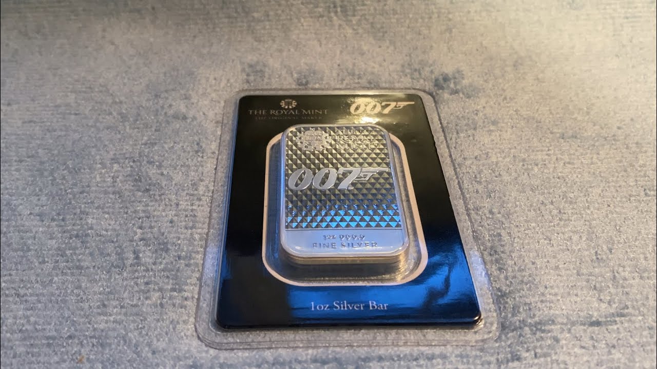 007 1oz Silver Bar - Review