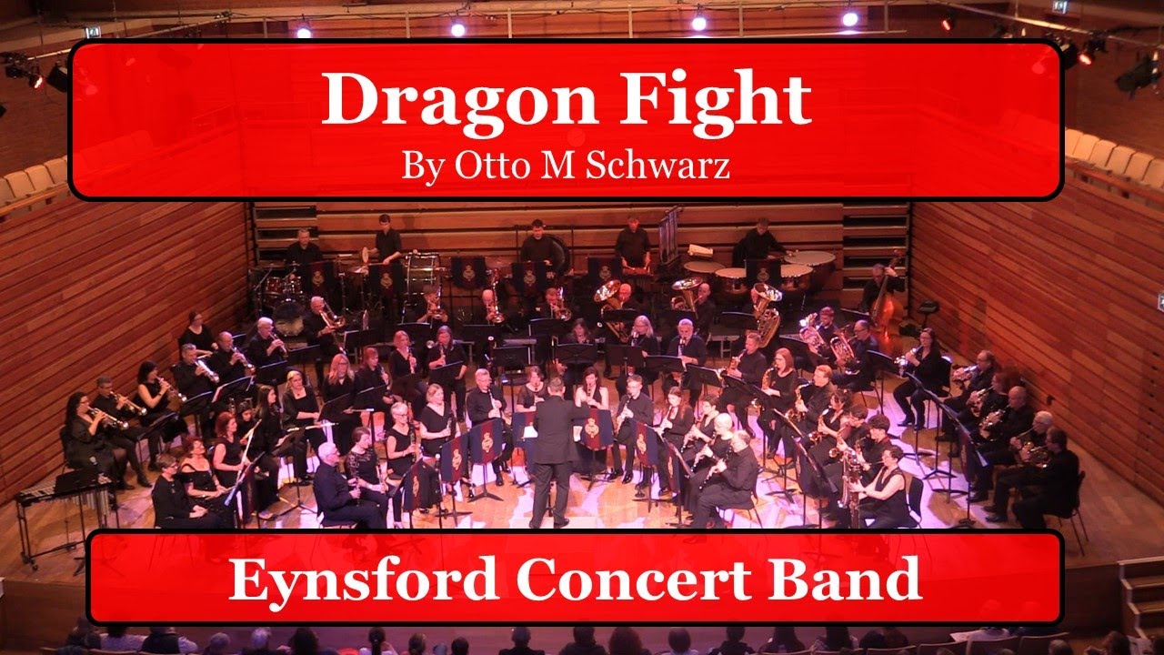 'Dragon Fight' by Otto M Schwarz - Eynsford Concert Band (Live)