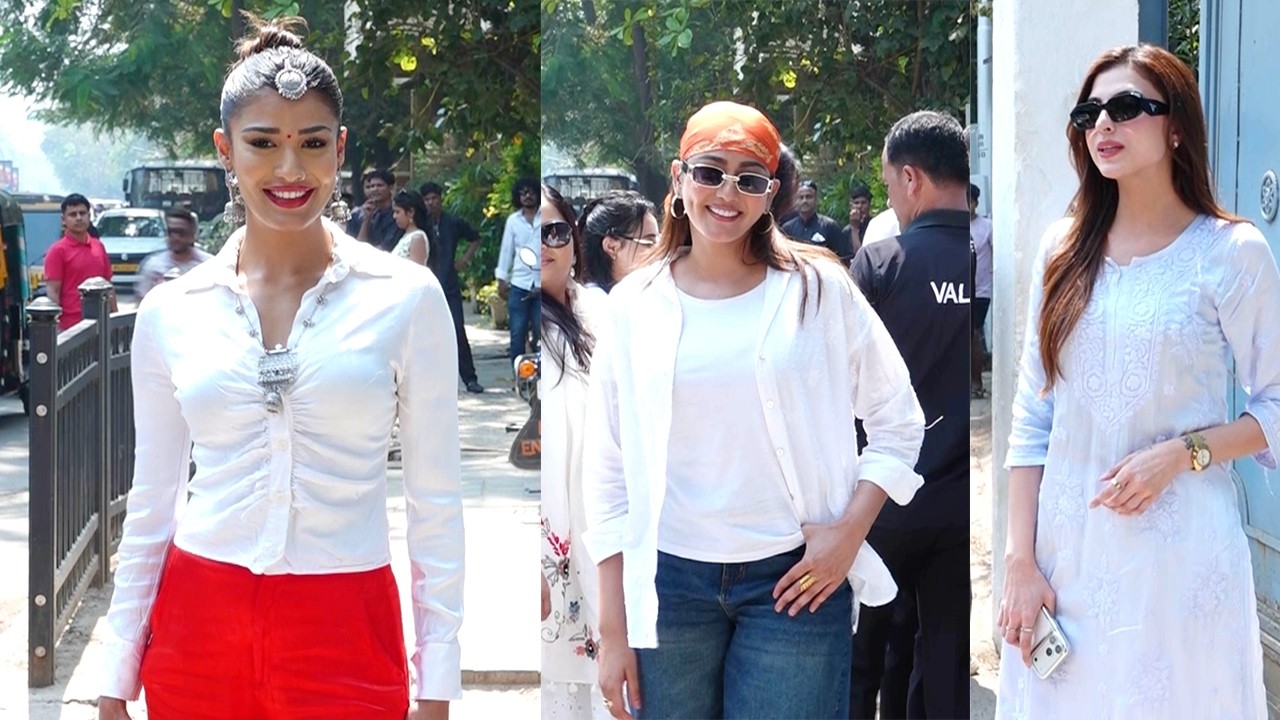 Nehal Chudasama, Farrhana Bhatt, Sana Makbul, Rohan Mehra & Others Attend Vinit Jain’s Holi Party