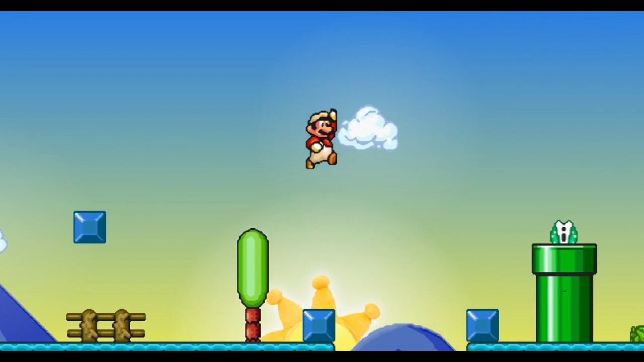 Mario Forever: One Day Trip (v2.0) (Firecat Bro) - World 1/Morning