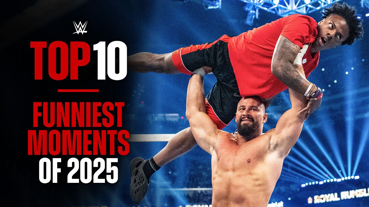 Самые смешные моменты 2025 года: Топ-10 WWE, 28 декабря 2025 года.