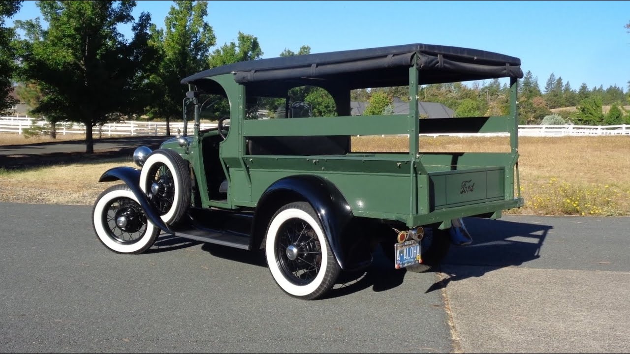 How to run a Model A ! 1931 Ford Huckster Delivery Wagon & Ride on My Car Story with Lou Costabile