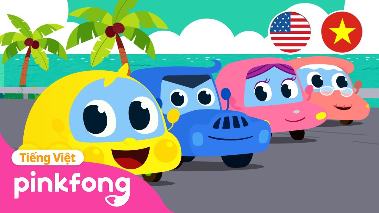 Ô tô con 🚕 +Tuyển tập | Bài hát về Xe hơi | Baby Shark Cá Mập Con | Pinkfong! Nhạc thiếu nhi