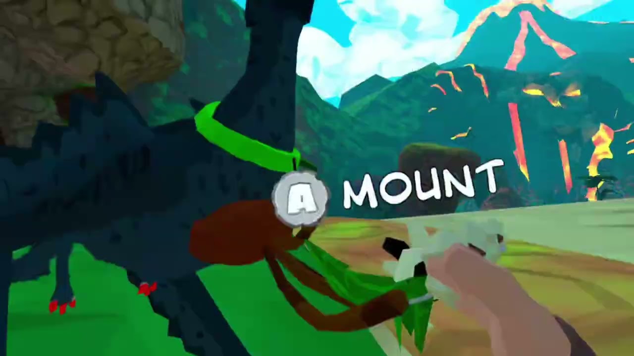 My first VR video! ^^ #ugvr #ug #gorillatag #dinosaur #vr @UG_vr  