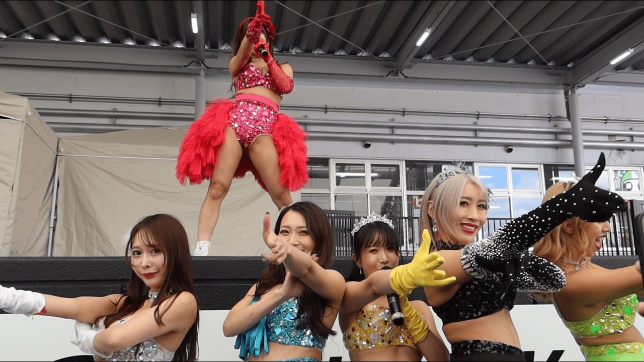 We will rock you / ウィーウィルロックユー/ (ルナ/かづき/らんか/メル/かな/レチ)★飯塚オートレース場【4K】2025.11.3 1st ShowTime #63angel
