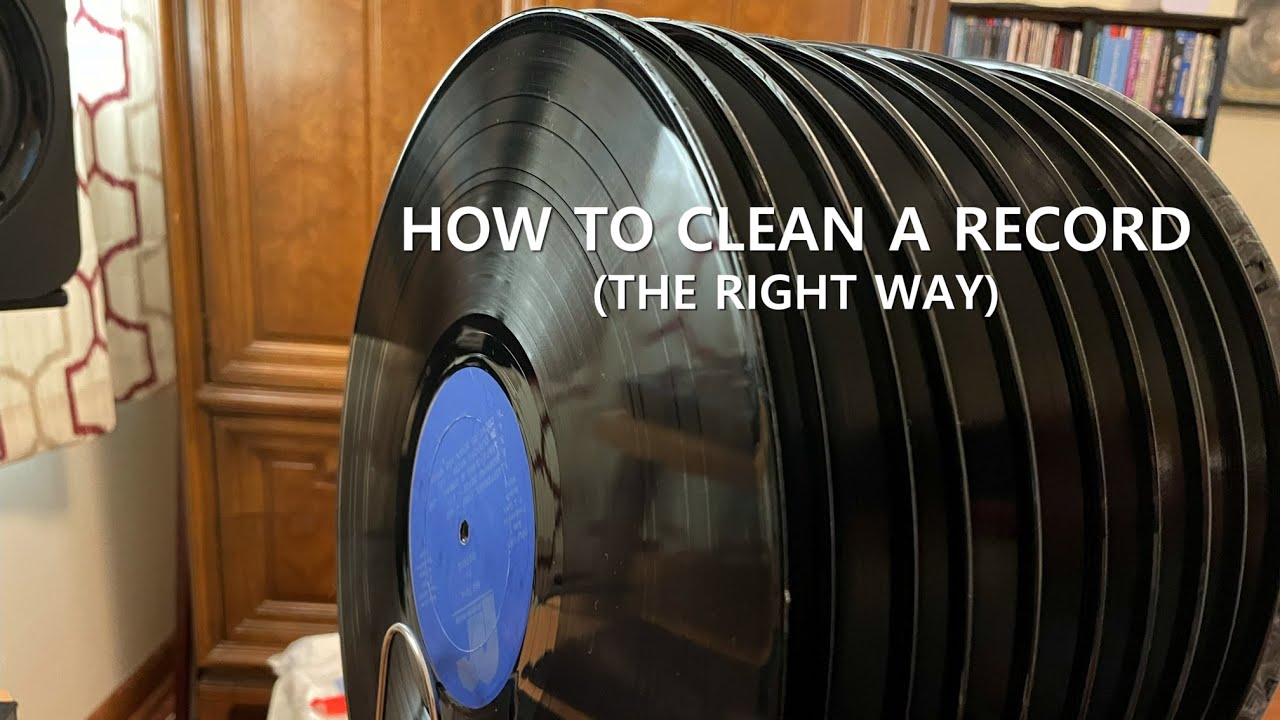 How to Clean a Record (The Right Way)