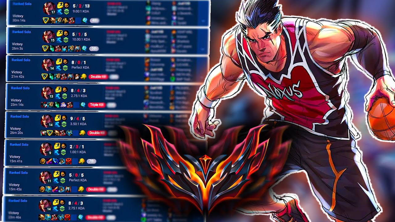 SLAPPING ANOTHER DARIUS MAIN AND WINSTREAKING INTO GRANDMASTER!
