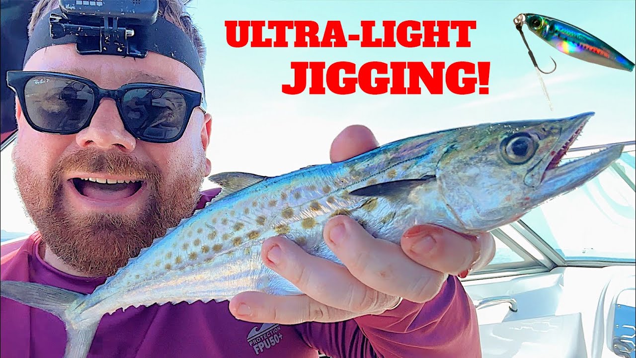 Ultra Light Fishing for Spanish Mackerel in Brazil