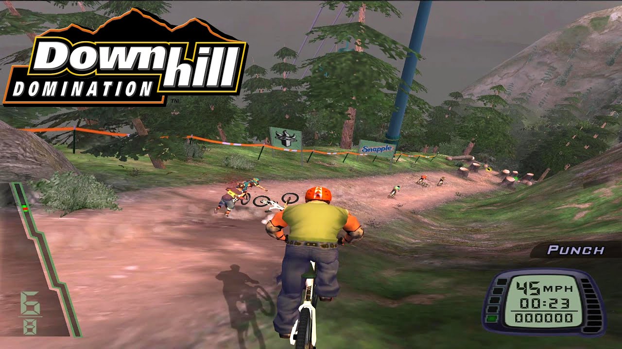 Downhill Domination (PS2) PCXS2 HD Gameplay | Career mode part 1 | Mt. MiDoule | Kalolo