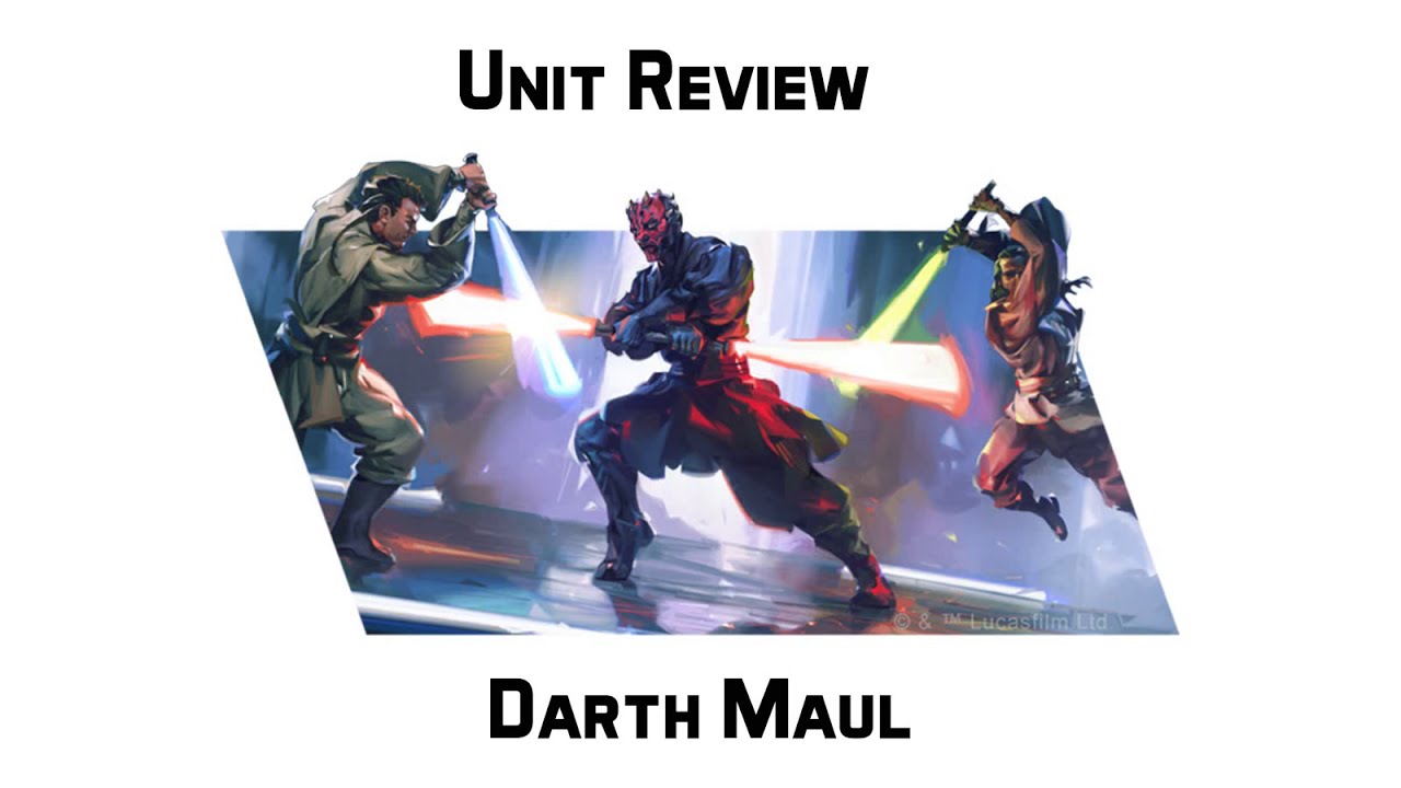 Darth Maul Unit Review for Star Wars Legion