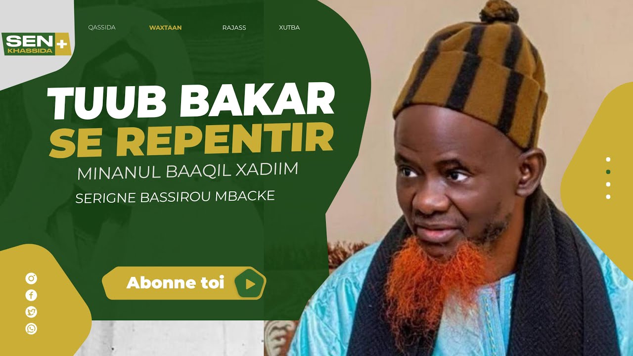 TUUB BAKAR   SE REPENTIR
