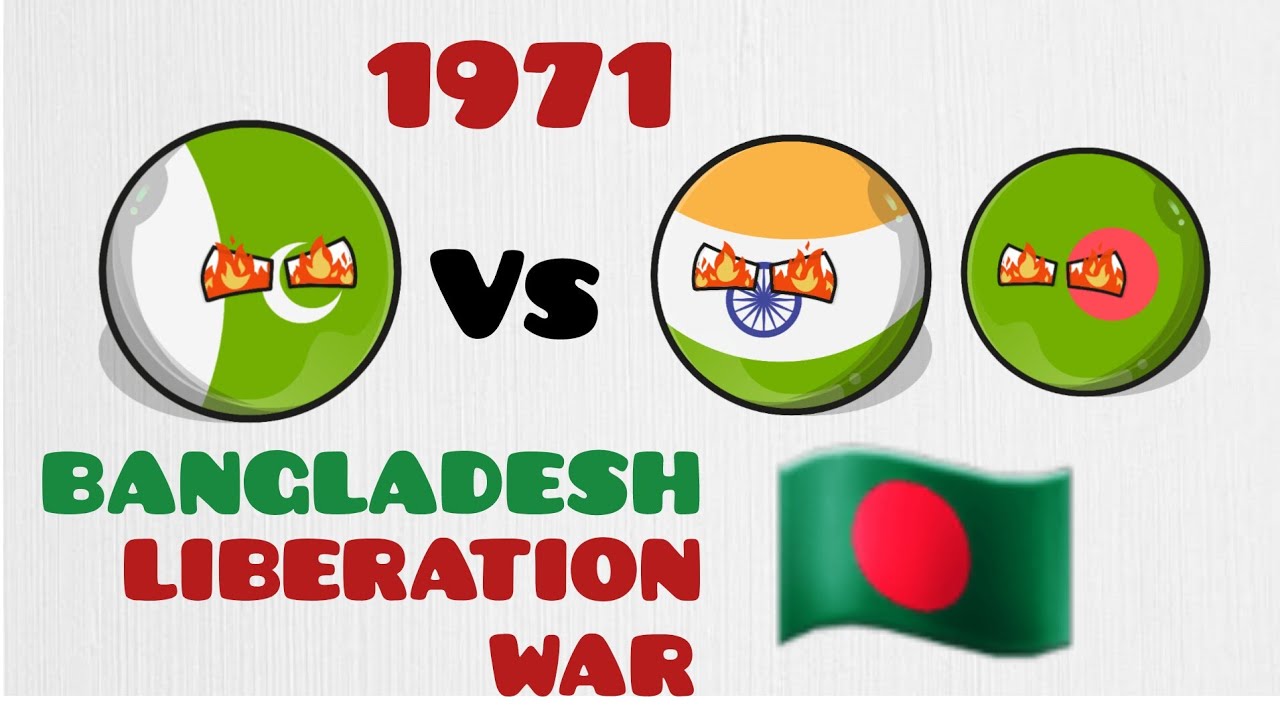 Bangladesh 🇧🇩 liberation war #countryballs