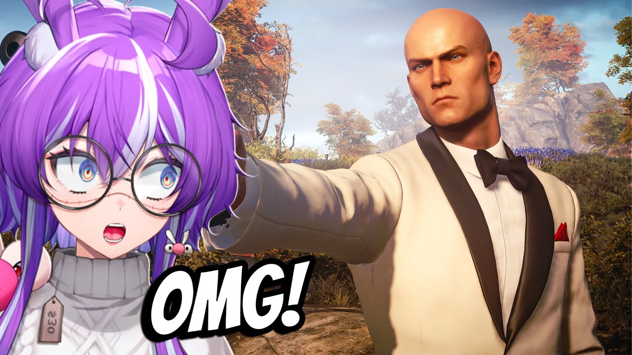 Мичи играет в Hitman!