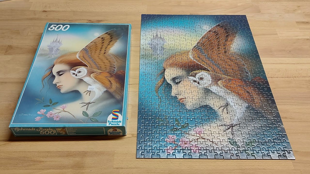 Schmidt 02541 500 piece puzzle dream world Timelapse