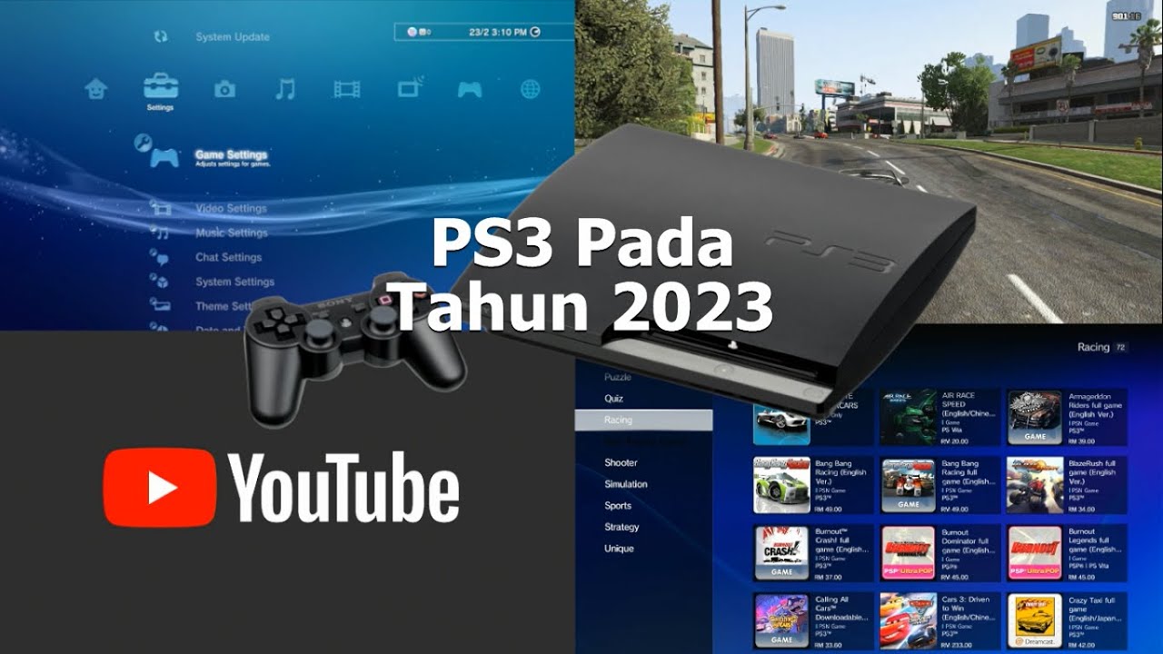 PS3 Pada Tahun 2023 - Berbaloi Atau Tidak? (Malaysia)