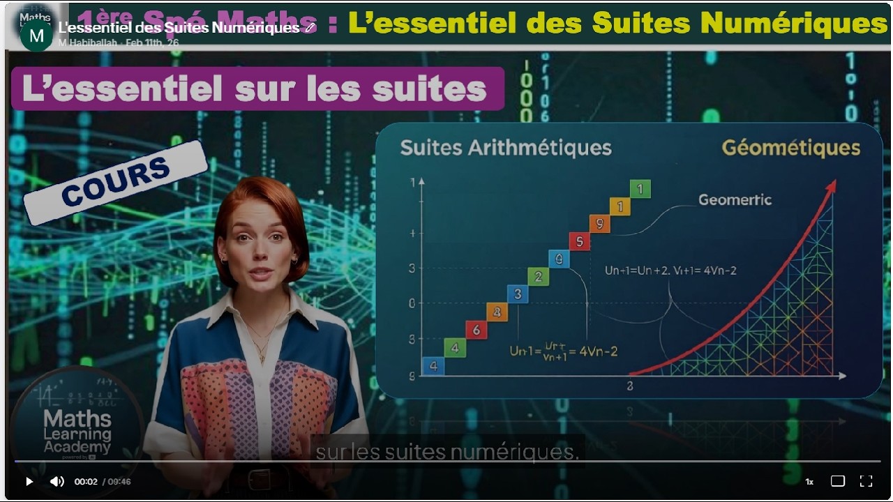 1ère Spé Maths : Maîtrise les Suites Numériques : Définitions, Théorèmes & Astuces pour le Bac !