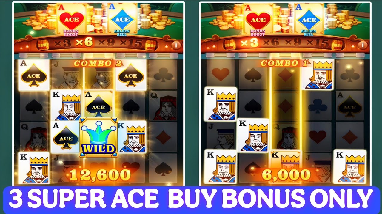 3 Super Ace : Buy Bonus Gameplay & Super Win Highlights. 