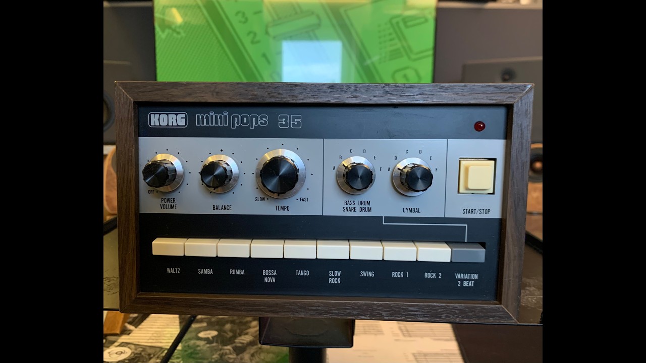Korg Mini Pops 35 Demo
