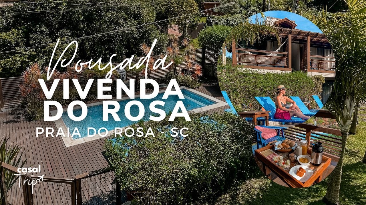 PRAIA DO ROSA - Vivenda do Rosa, pousada exclusiva para casais no Centrinho da Praia do Rosa!