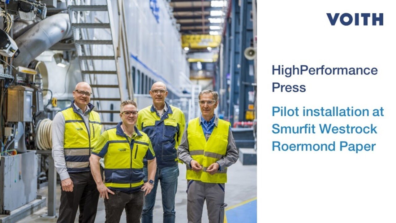 Pilot installation of HighPerformance Press at Smurfit Westrock Roermond Paper