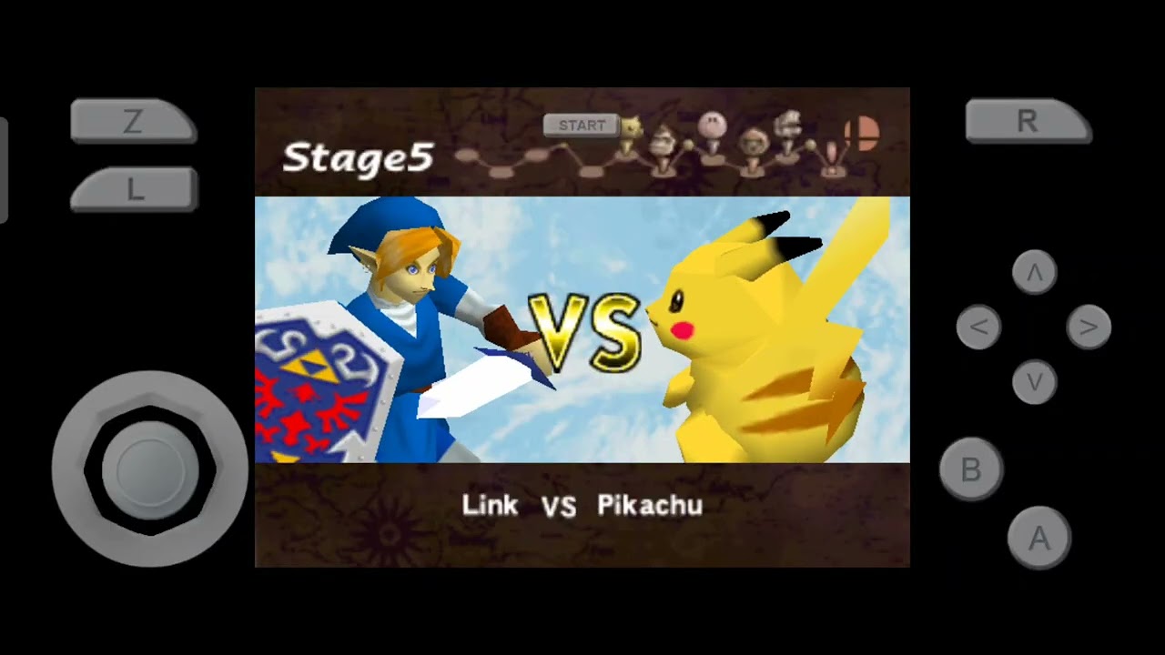 Pasándome Super Smash Bros - (Link)