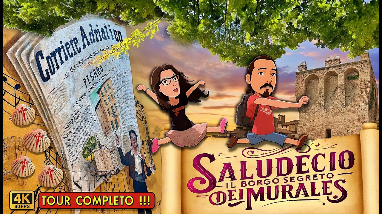SALUDECIO: Viaggio nel Borgo Medioevale dei Murales