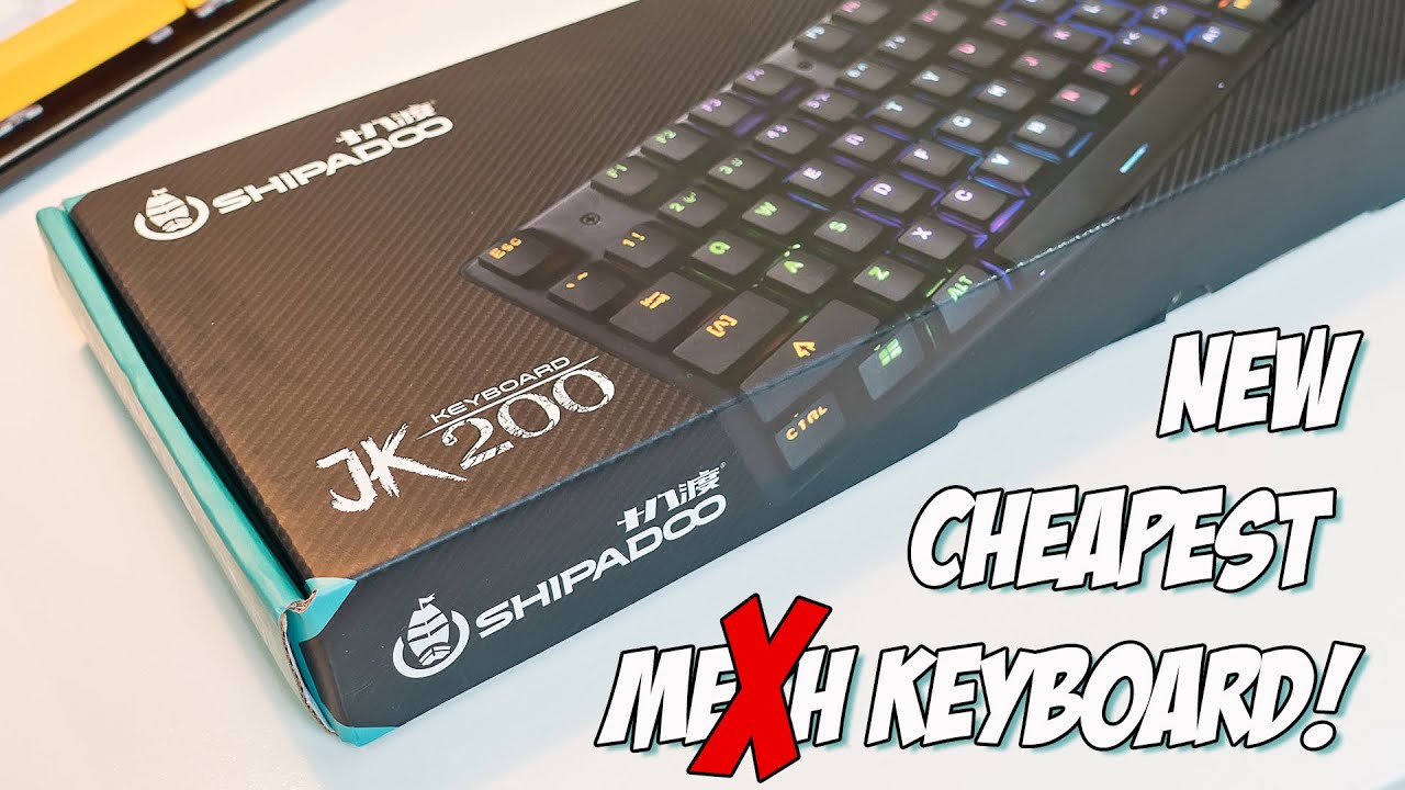 Shipadoo Jk200 Mechanical Keyboard Review - Fake Mechanical Keyboard!