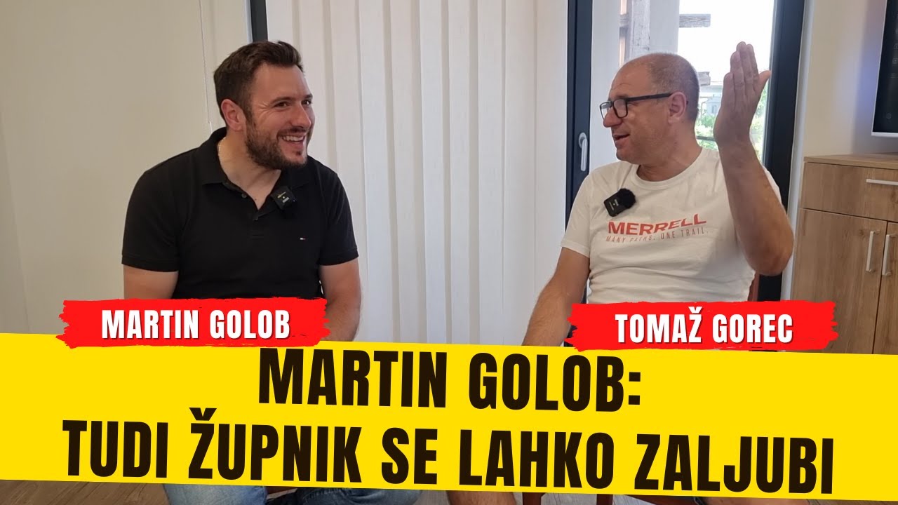 Martin Golob pravi, da se lahko tudi župnik zaljubi. ❤️ - Velikokrat je dvomil o obstoju Boga 😲