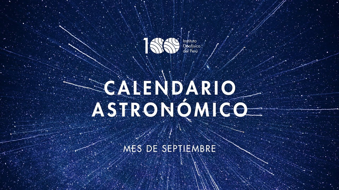 Calendario astronómico de #septiembre - 2022