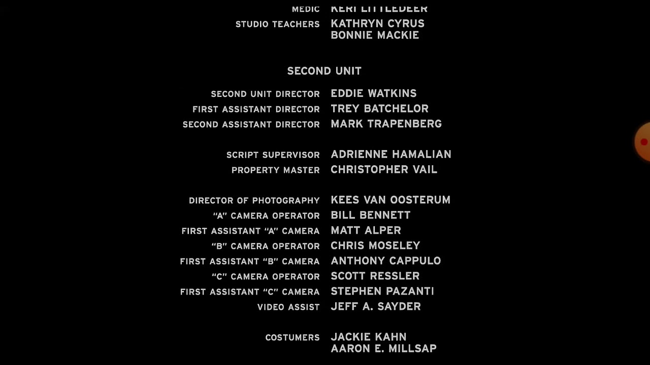 First Sunday (2008) End Credits