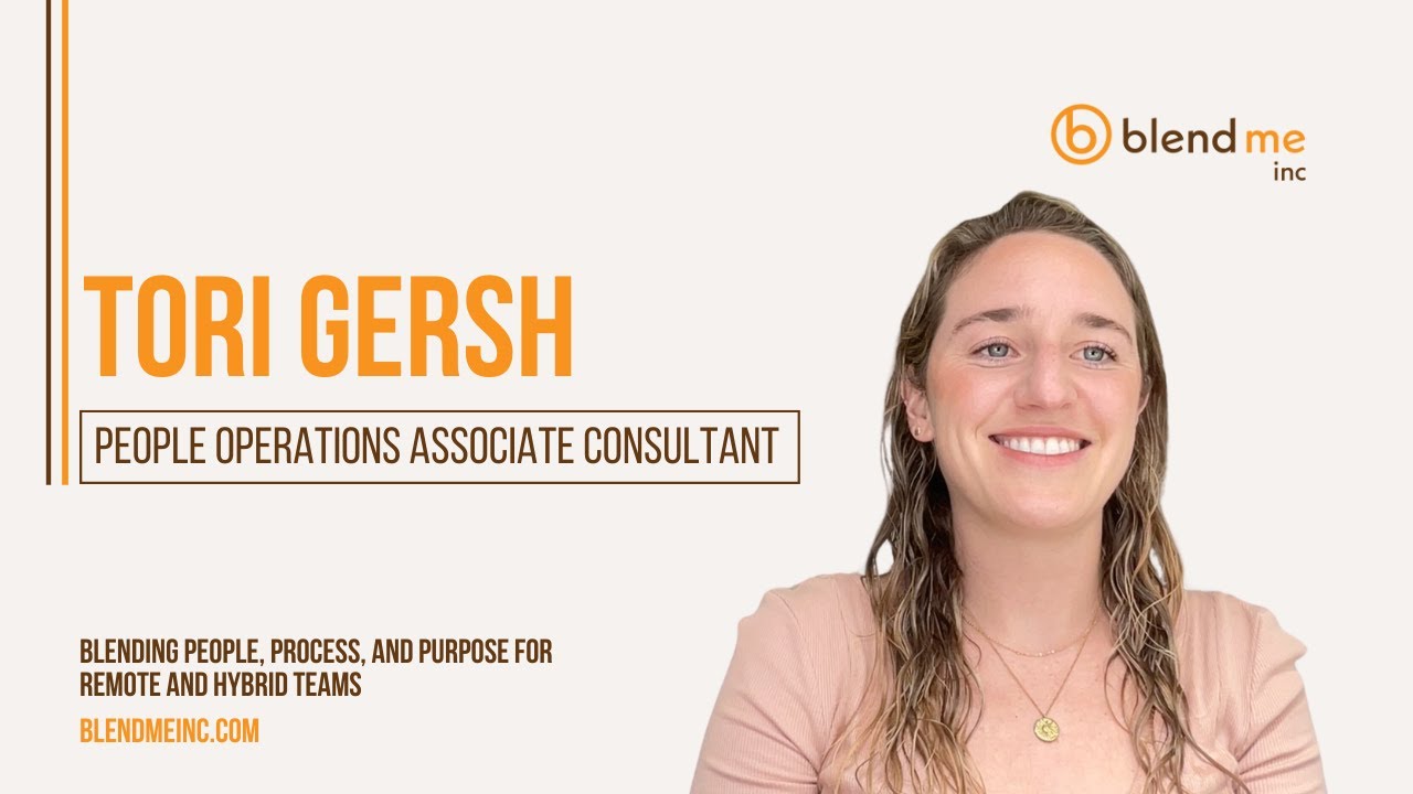 Creating Thriving Remote Work Cultures: Insights from Tori Gersh