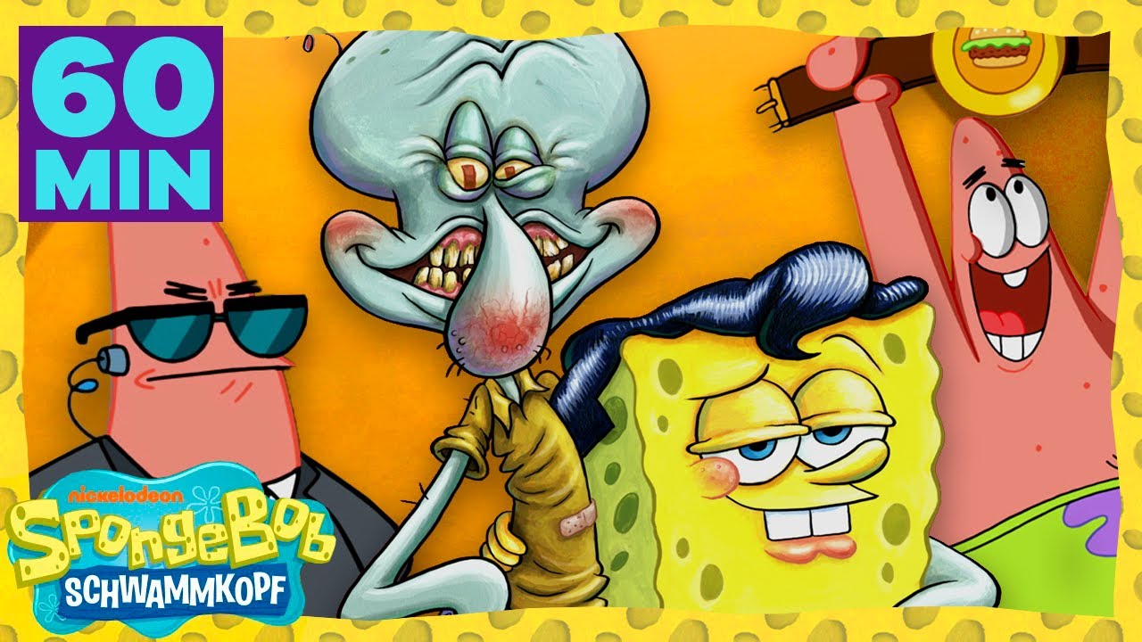 SpongeBob Schwammkopf | 1 Stunde mit den lustigsten NEUEN SpongeBob-Momenten | SpongeBob Schwammkopf