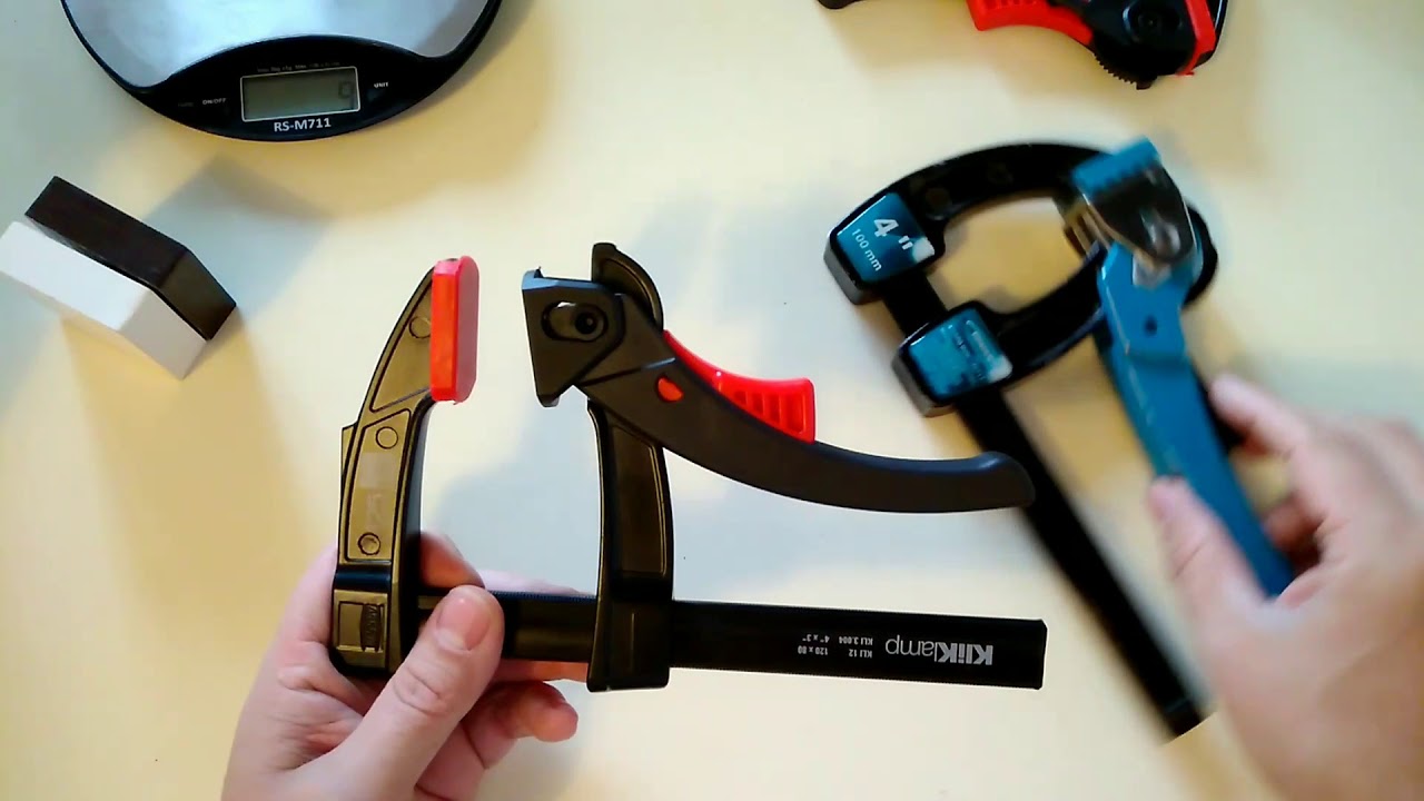 Струбцины BESSEY KLIKLamp и GROSS