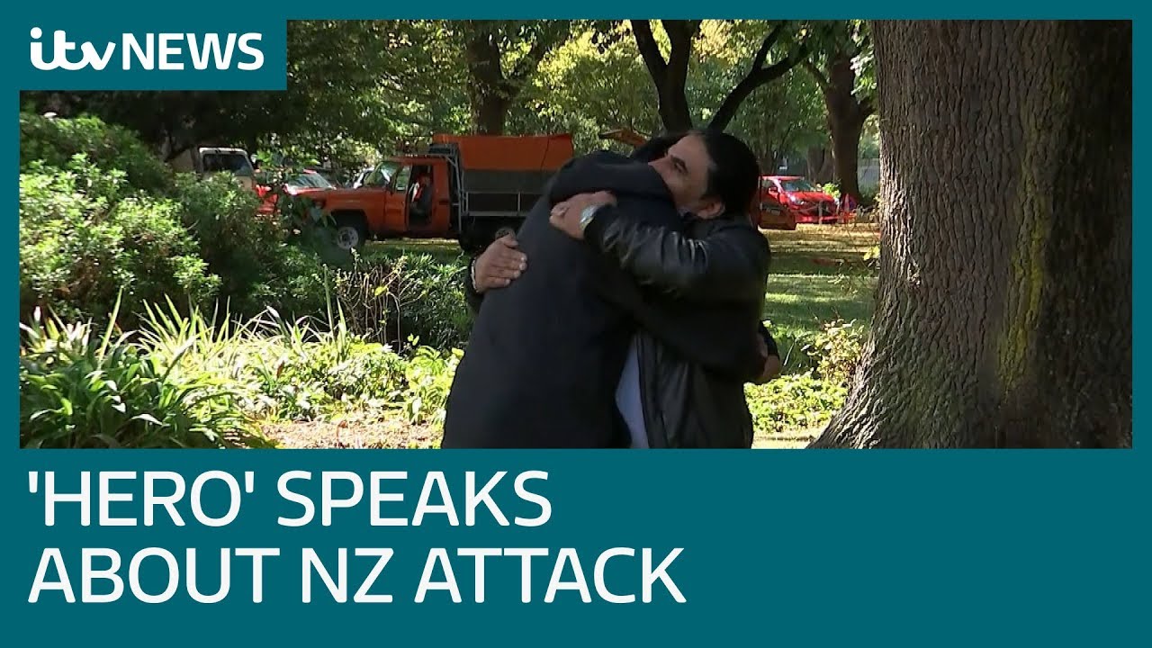 Worshipper praises man who saved lives during Christchurch attack | ITV News