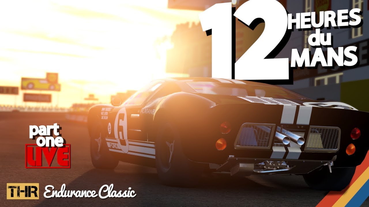 12-Hours of Le Mans Online Part 1 - Historic Endurance Racing in Assetto Corsa 